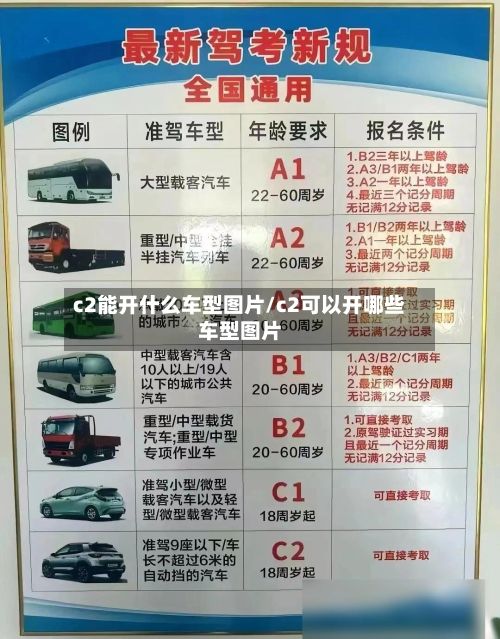 c2能开什么车型图片/c2可以开哪些车型图片-第2张图片