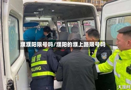 濮濮阳限号吗/濮阳的濮上路限号吗-第3张图片