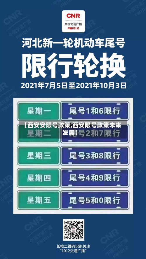【西安安限号政策,西安限号政策未来发展】