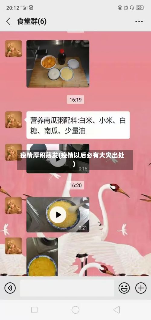 疫情厚积薄发(疫情以后必有大灾出处)-第3张图片