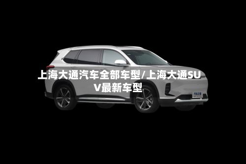 上海大通汽车全部车型/上海大通SUV最新车型-第3张图片