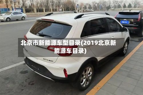 北京市新能源车型目录(2019北京新能源车目录)-第3张图片
