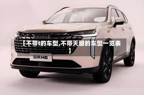【不带t的车型,不带天窗的车型一览表】-第2张图片