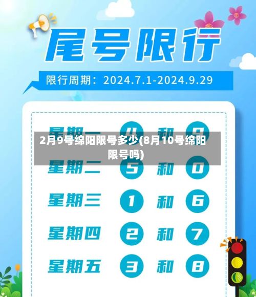 2月9号绵阳限号多少(8月10号绵阳限号吗)-第2张图片
