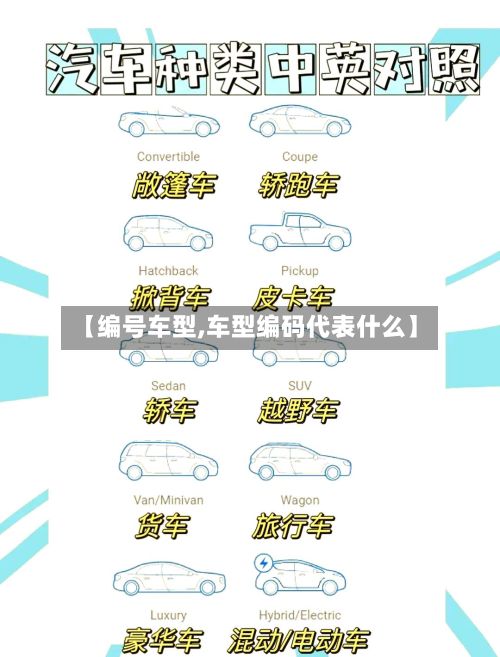 【编号车型,车型编码代表什么】