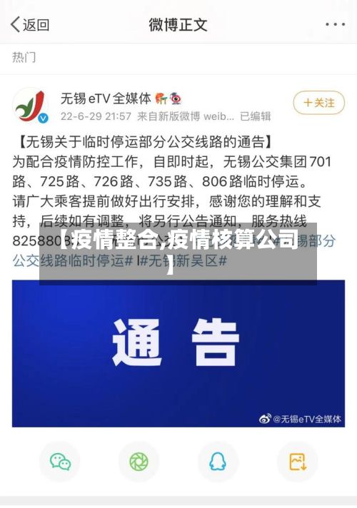 【疫情整合,疫情核算公司】