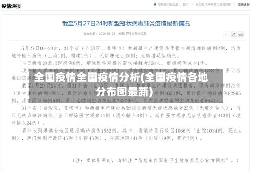 全国疫情全国疫情分析(全国疫情各地分布图最新)