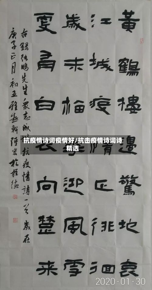 抗疫情诗词疫情好/抗击疫情诗词诗精选-第3张图片