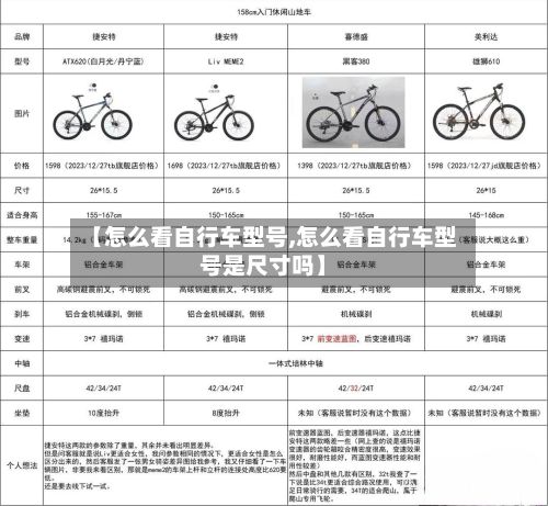 【怎么看自行车型号,怎么看自行车型号是尺寸吗】-第2张图片