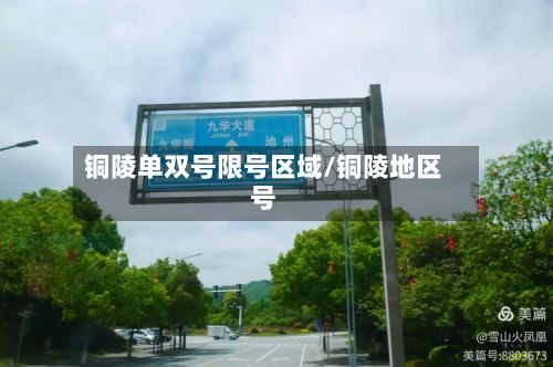 铜陵单双号限号区域/铜陵地区号-第3张图片