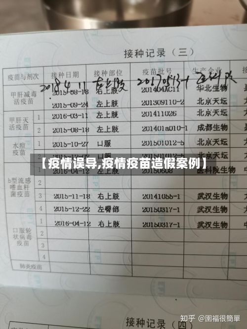 【疫情误导,疫情疫苗造假案例】-第3张图片