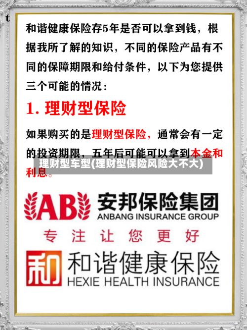 理财型车型(理财型保险风险大不大)