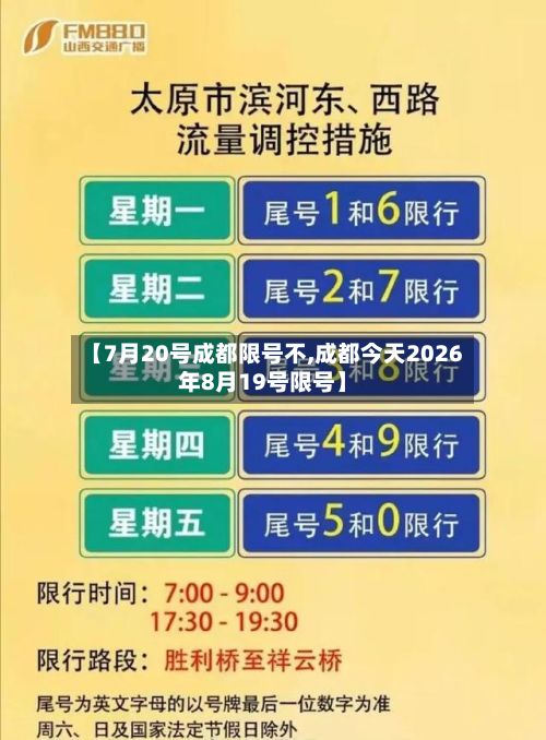 【7月20号成都限号不,成都今天2026年8月19号限号】