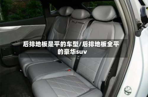 后排地板是平的车型/后排地板全平的豪华suv-第2张图片