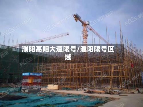 濮阳高阳大道限号/濮阳限号区域-第3张图片