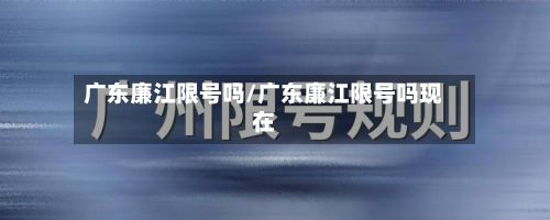 广东廉江限号吗/广东廉江限号吗现在