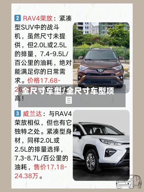 全尺寸车型/全尺寸车型项目-第3张图片