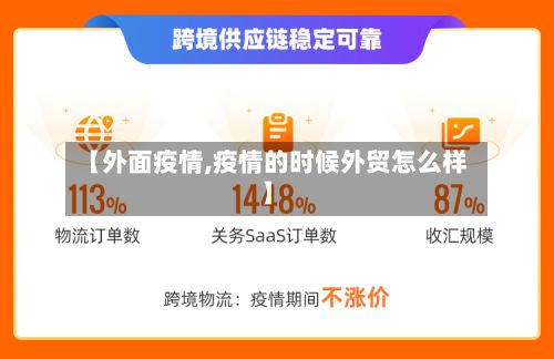 【外面疫情,疫情的时候外贸怎么样】-第2张图片