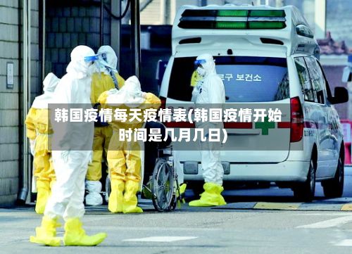 韩国疫情每天疫情表(韩国疫情开始时间是几月几日)