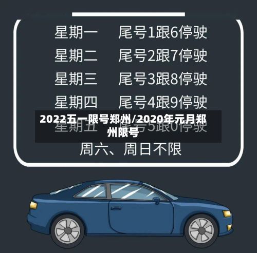 2022五一限号郑州/2020年元月郑州限号