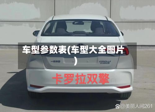 车型参数表(车型大全图片)