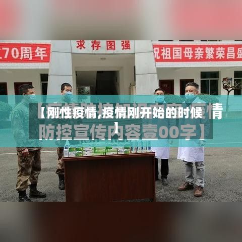 【刚性疫情,疫情刚开始的时候】-第3张图片