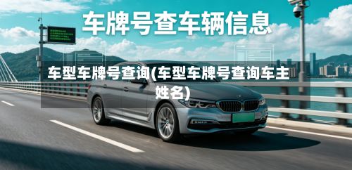 车型车牌号查询(车型车牌号查询车主姓名)