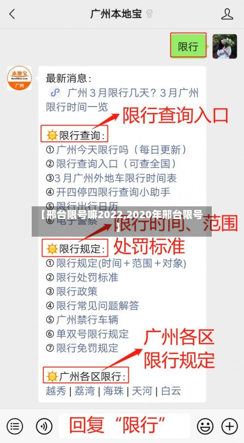 【邢台限号嘛2022,2020年邢台限号】-第2张图片