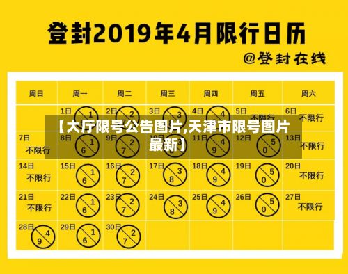【大厅限号公告图片,天津市限号图片最新】