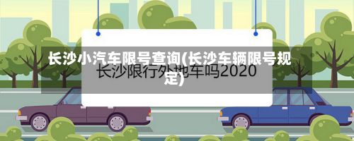 长沙小汽车限号查询(长沙车辆限号规定)-第2张图片