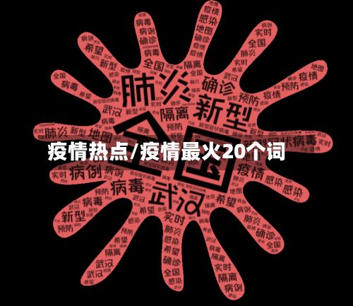 疫情热点/疫情最火20个词-第2张图片