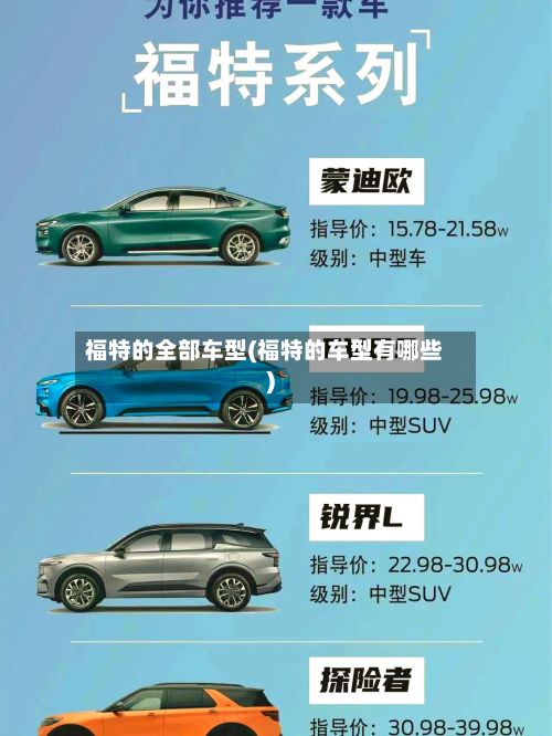 福特的全部车型(福特的车型有哪些)