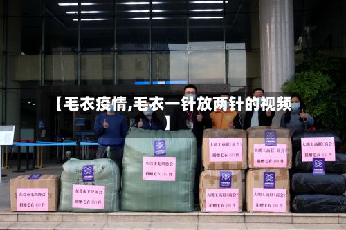 【毛衣疫情,毛衣一针放两针的视频】