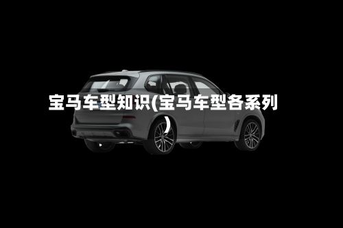 宝马车型知识(宝马车型各系列)-第3张图片