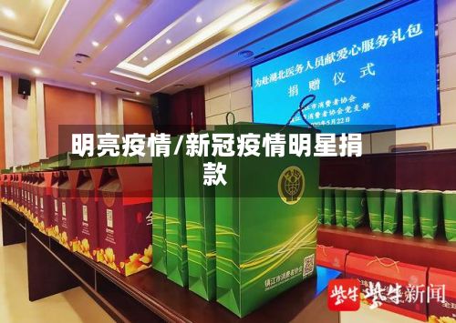 明亮疫情/新冠疫情明星捐款
