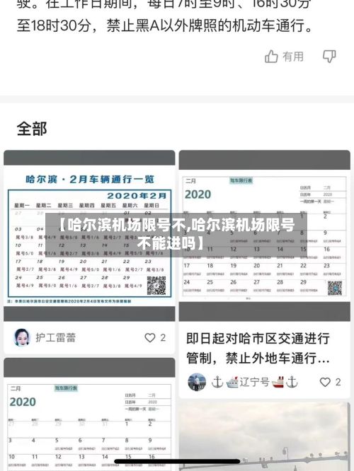 【哈尔滨机场限号不,哈尔滨机场限号不能进吗】